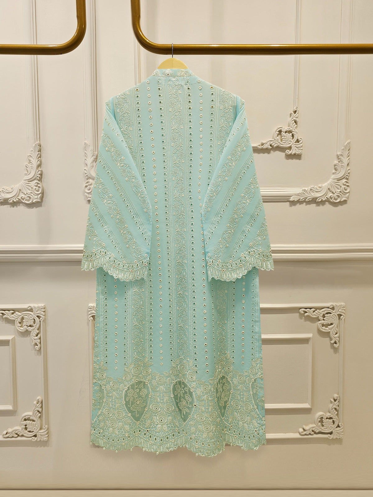 3-Piece Embroided Cambric Suit S115554