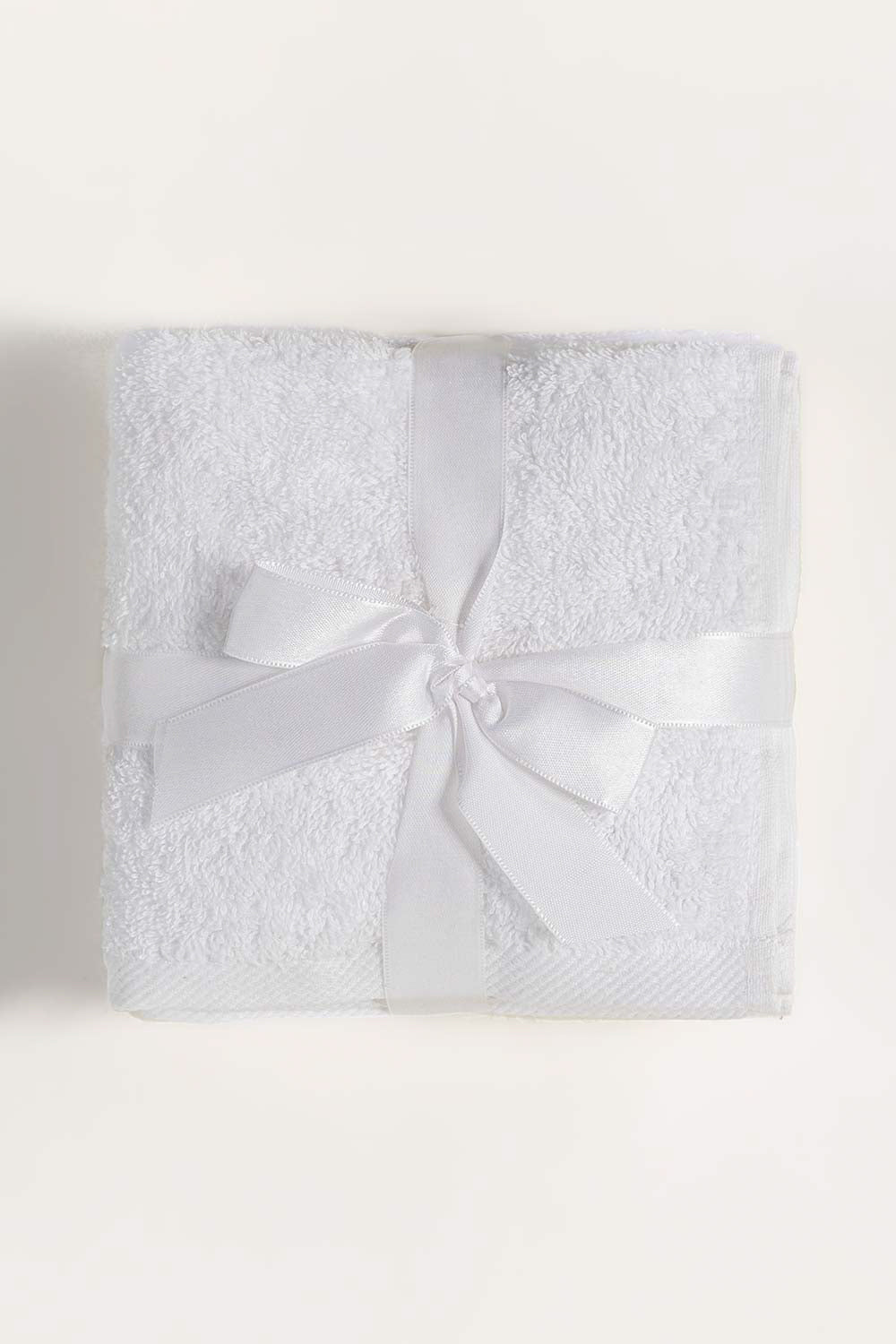 White Combed Towel 4Pcs Set 25