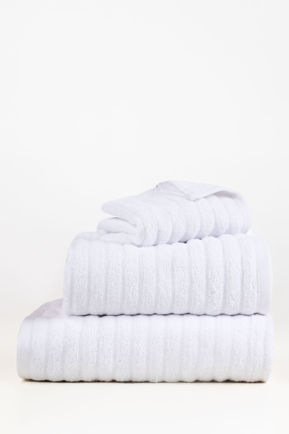White Combed Plain Towel 26