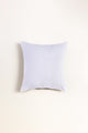 White T-150 Seersucker Square Cushion Cover