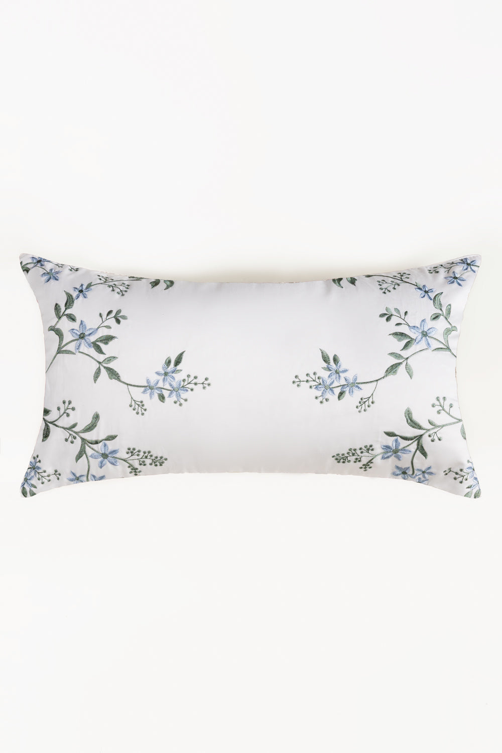 White T-400 Embroidered Deck Cushion Cover 26