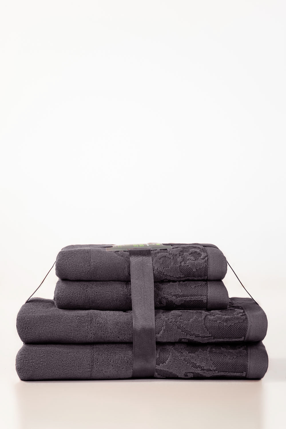 Windly Jacquard 4Pcs Towel Set
