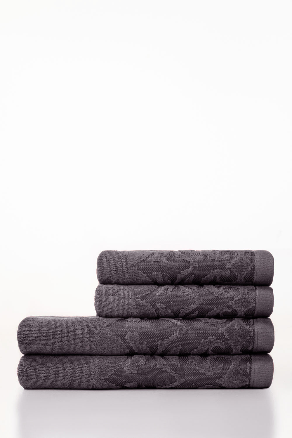 Windly Jacquard 4Pcs Towel Set