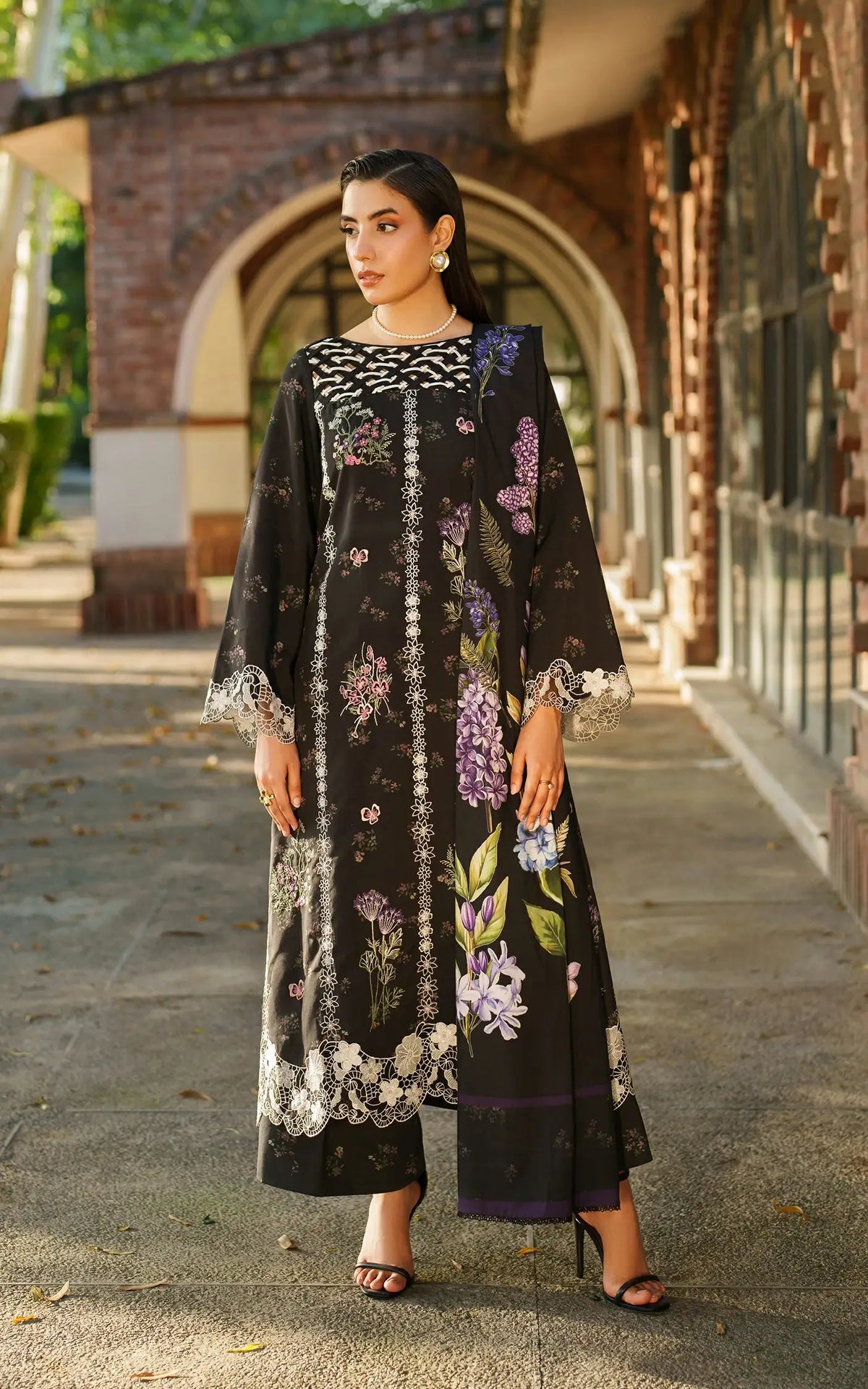 Winter Thyme-MWL25-05 | 3pcs Embroidered Unstitched Winter