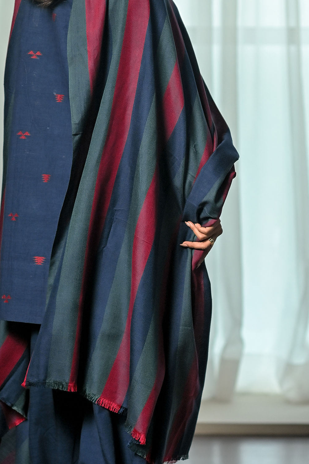 3 Piece Jacquard Suit