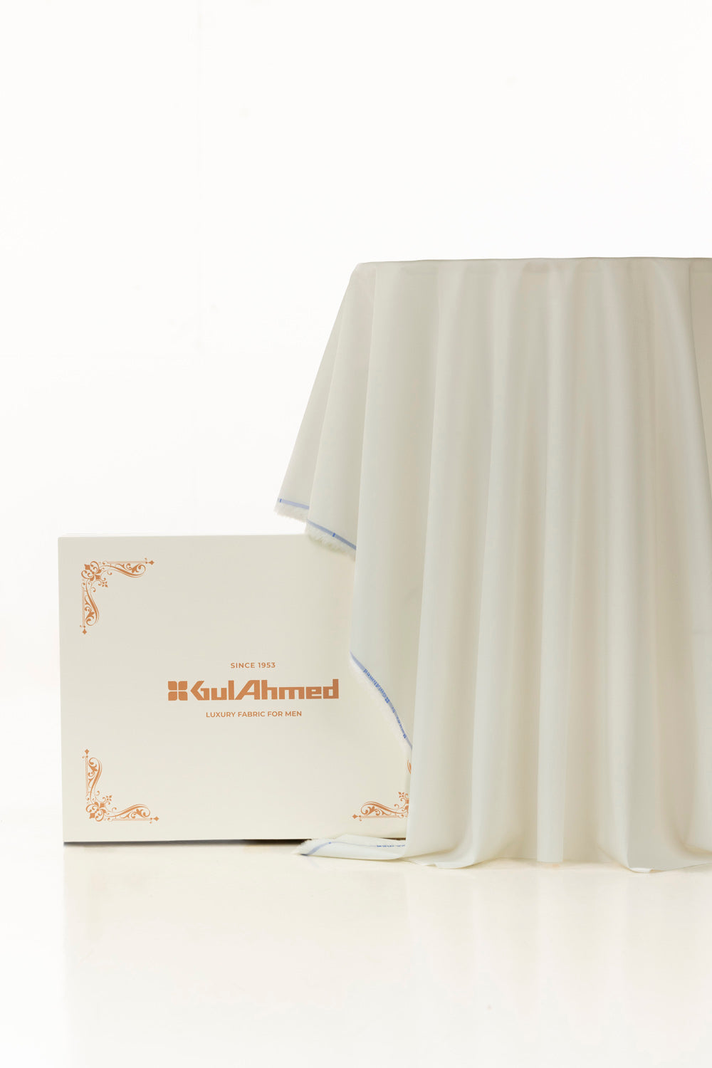 X-Series Moire Unstitched Fabric Cotton With Gift Box