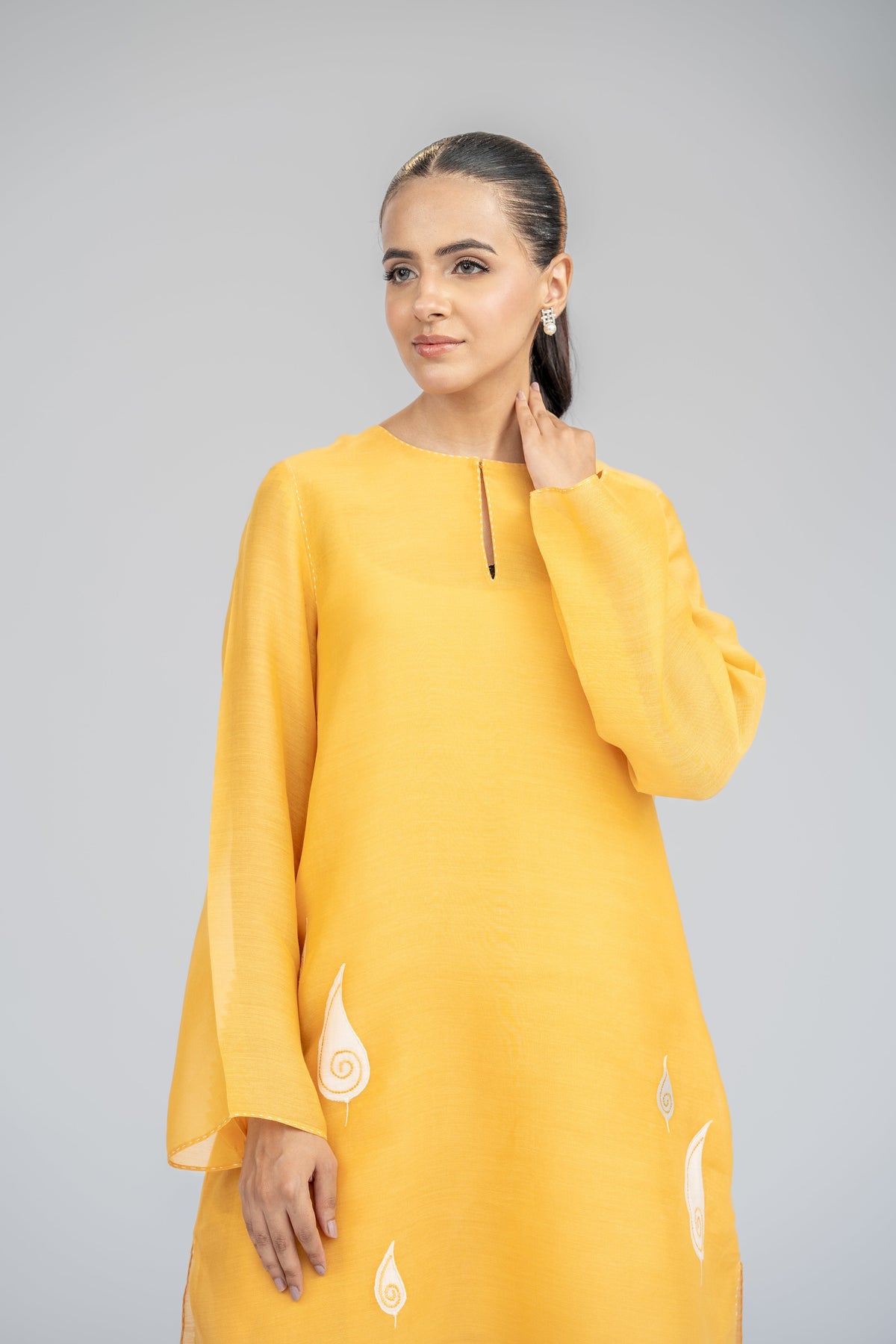 Marigold Paisley Tunic