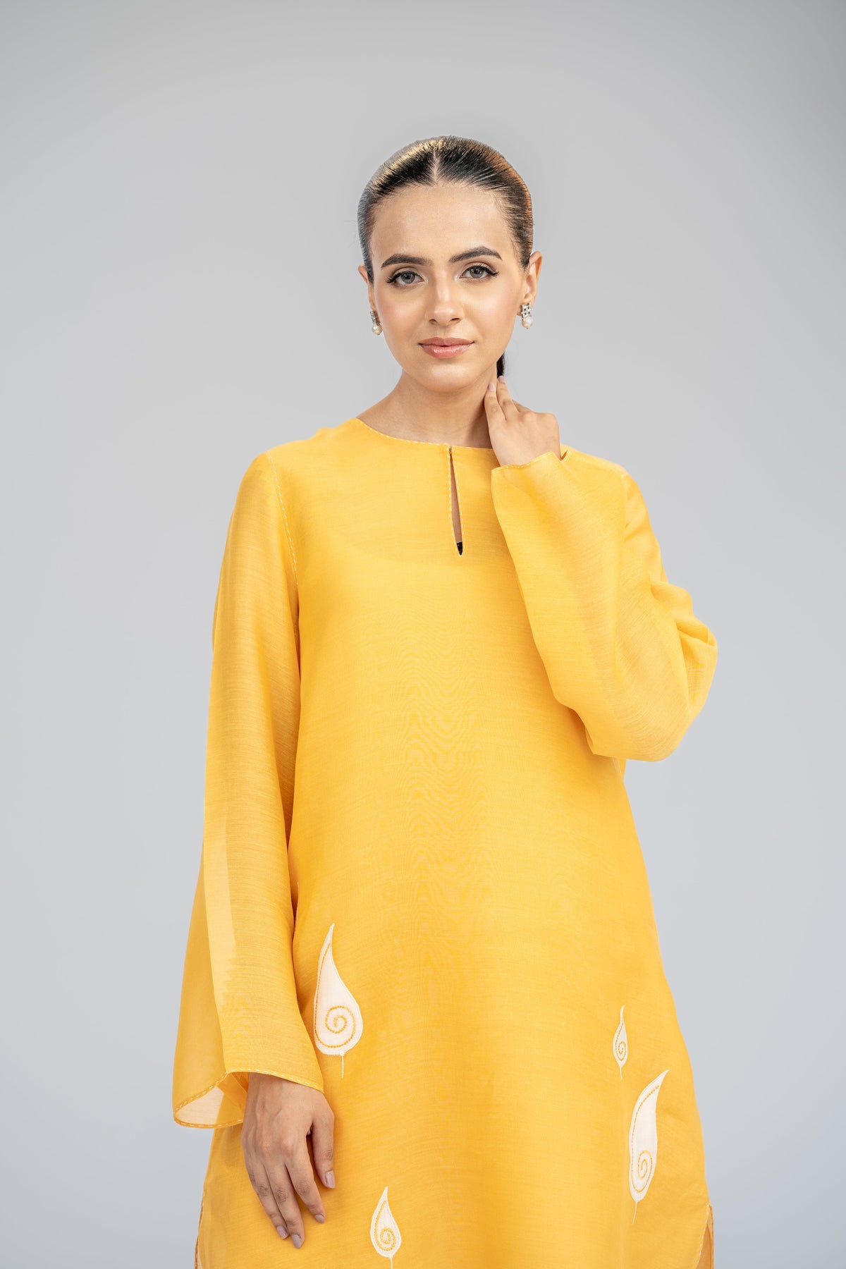 Marigold Paisley Tunic
