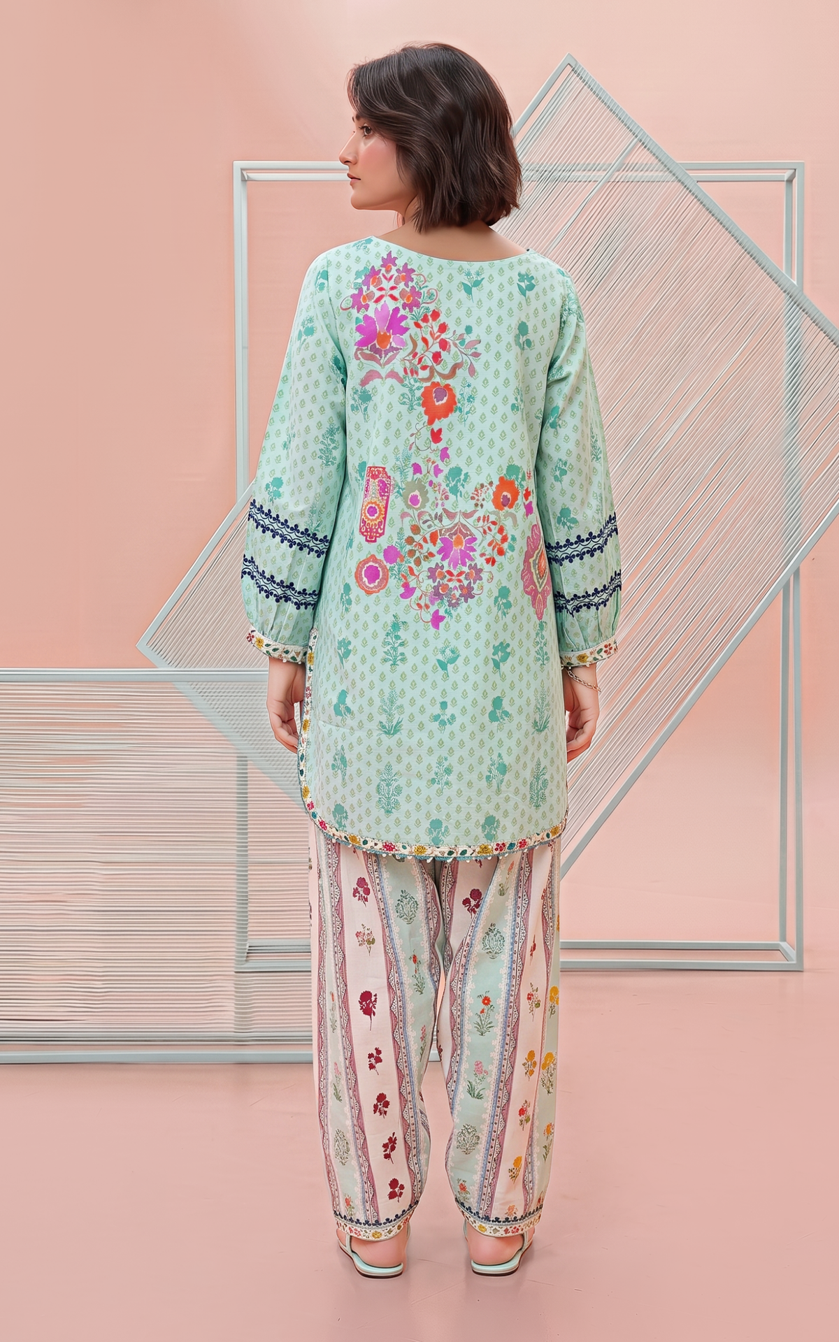 Daisy (YKL26-03) | 3pcs Unstitched Printed Lawn