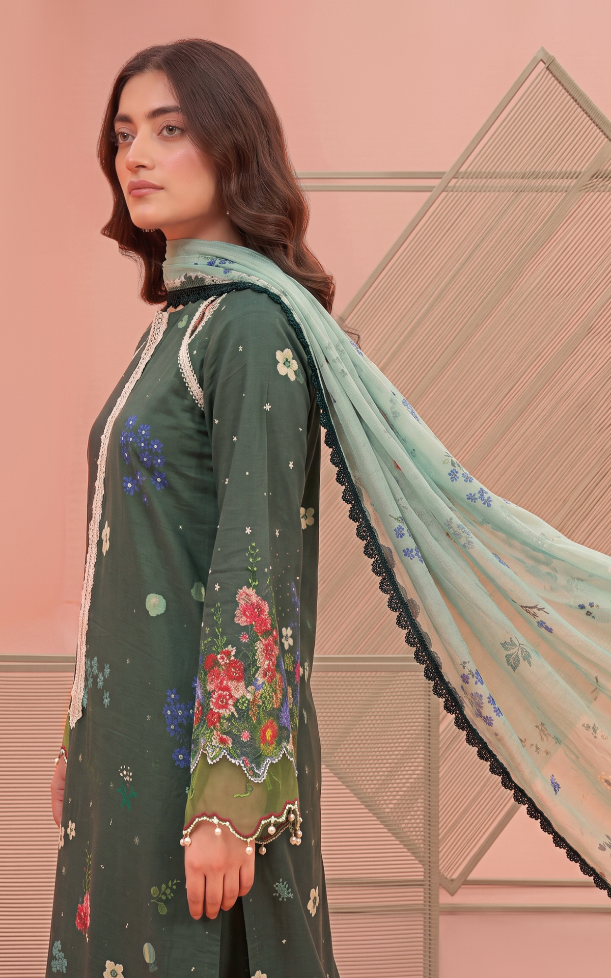 Tulip (YKL26-04) | 3pcs Unstitched Printed Lawn