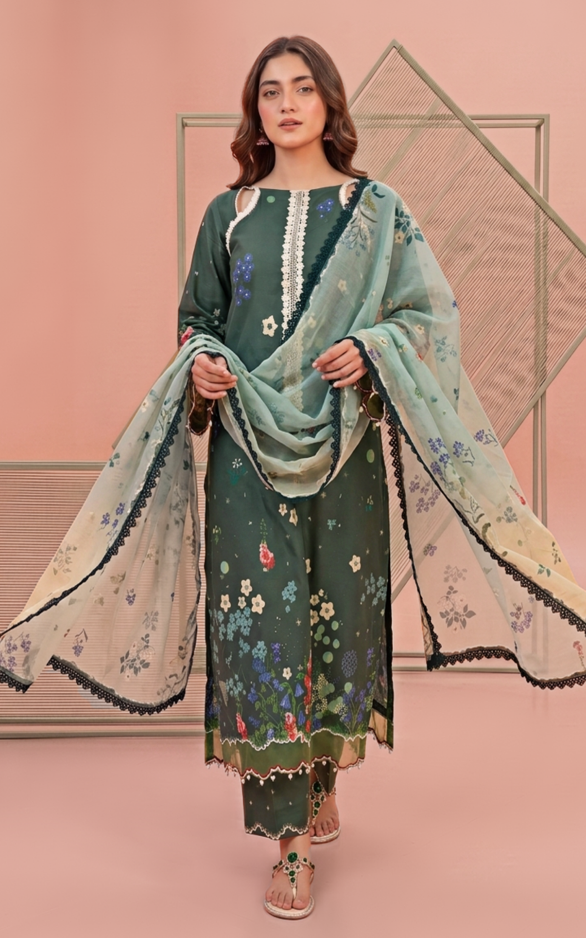 Tulip (YKL26-04) | 3pcs Unstitched Printed Lawn