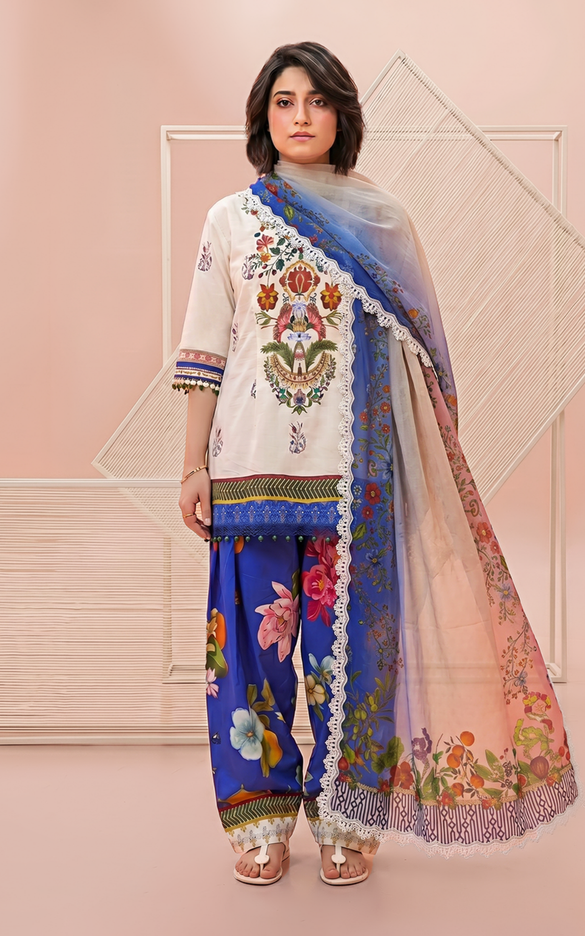 Lily (YKL26-05) | 3pcs Unstitched Printed Lawn