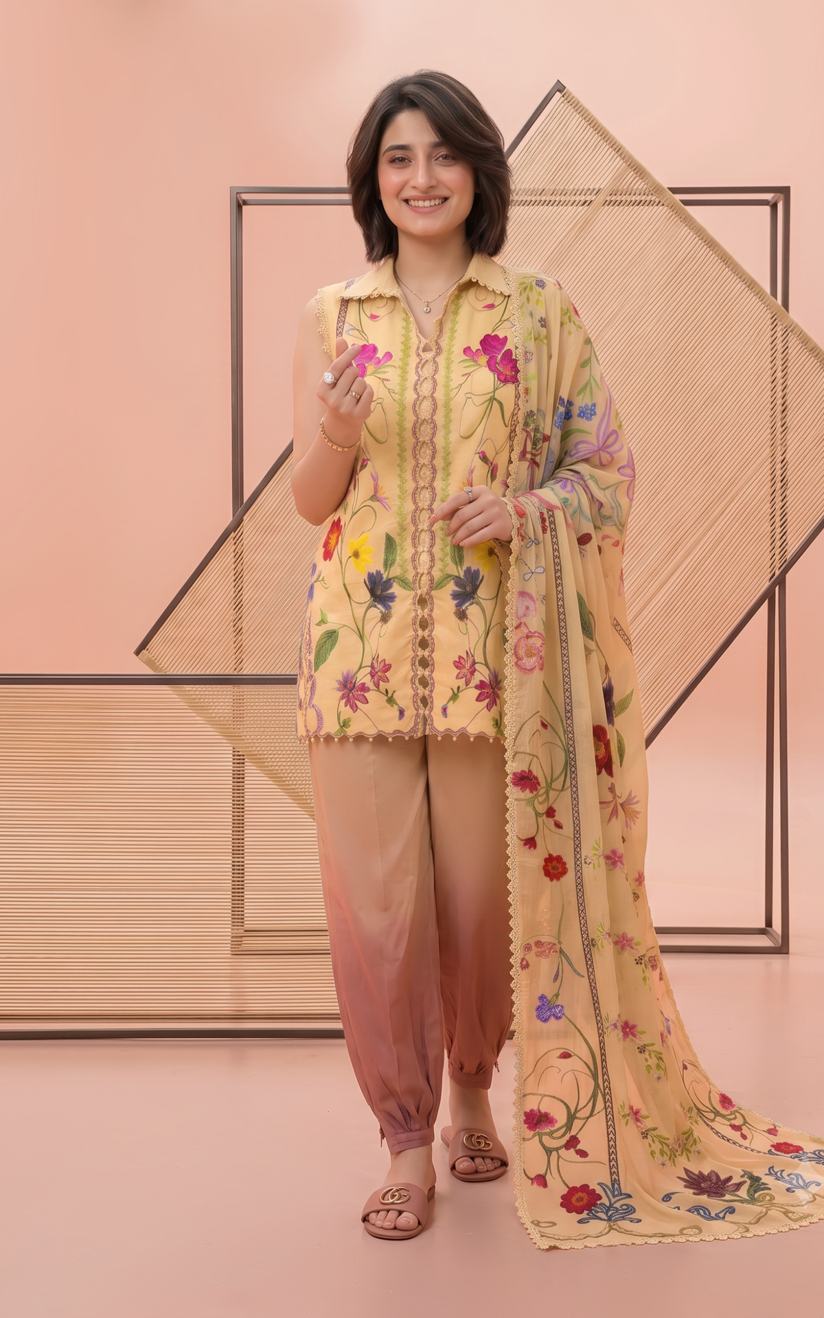 Dahlia (YKL26-10) | 3pcs Unstitched Printed Lawn