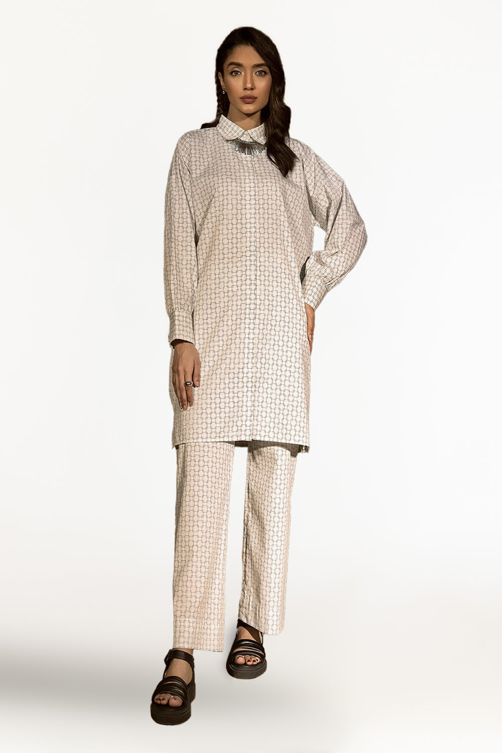 Yarn-dyed Co-Ord Set