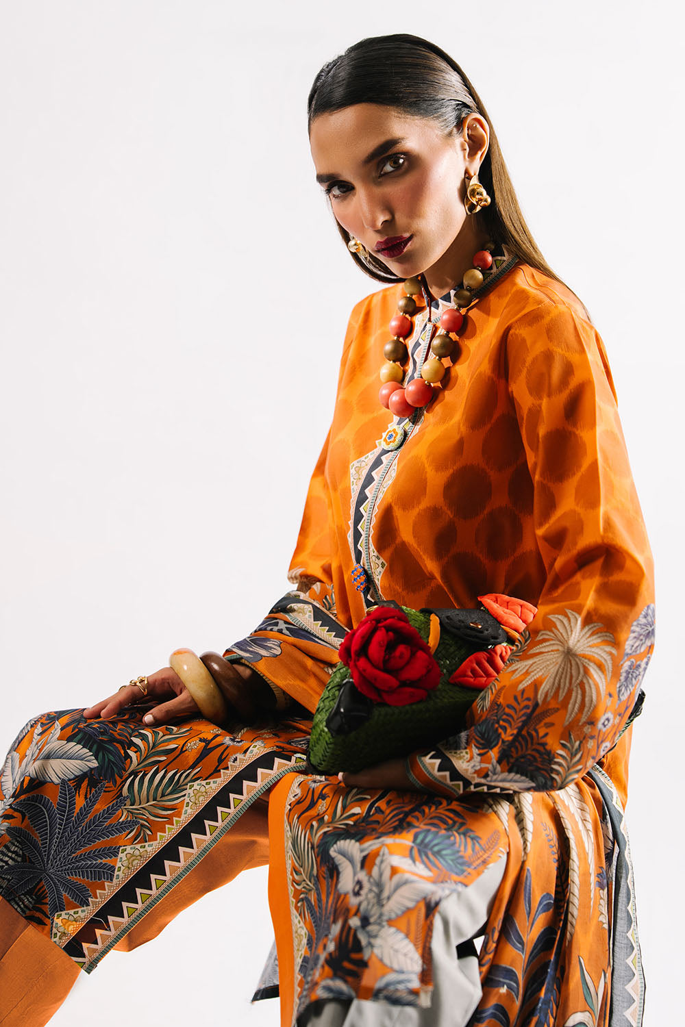 3 Piece Printed Lawn Suit With Dupatta