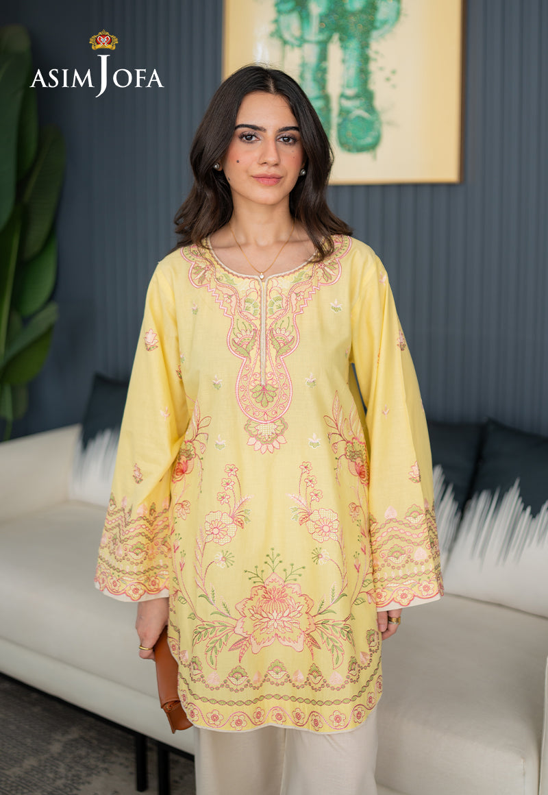 AJPBE-08 Embroidered Cambric Stitched 2 Pcs