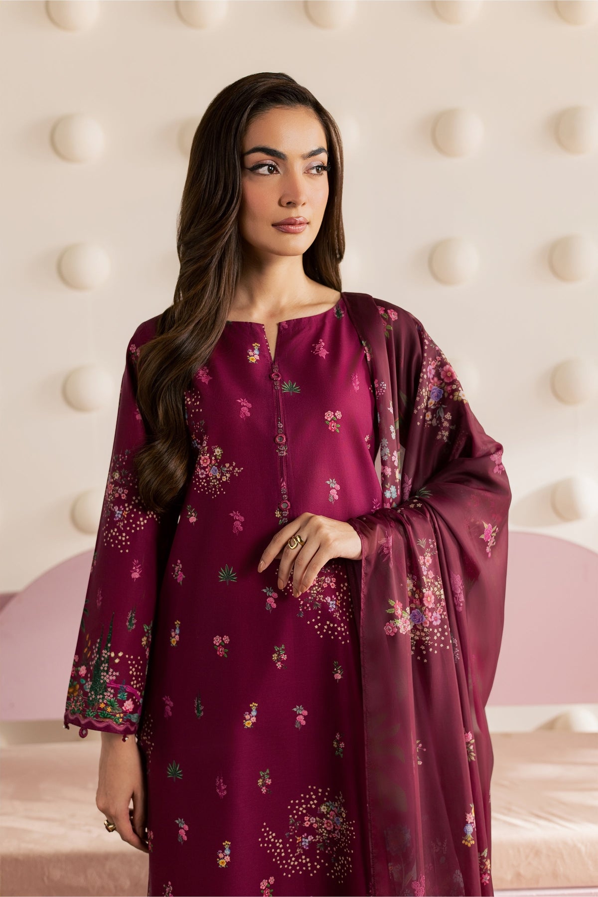 Zein 3Pc - Printed Cambric Pret