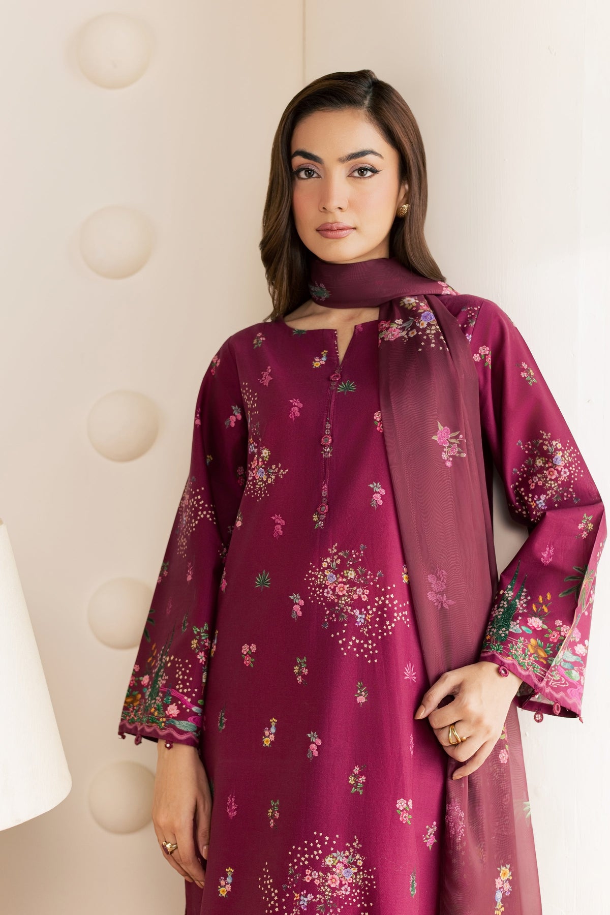 Zein 3Pc - Printed Cambric Pret