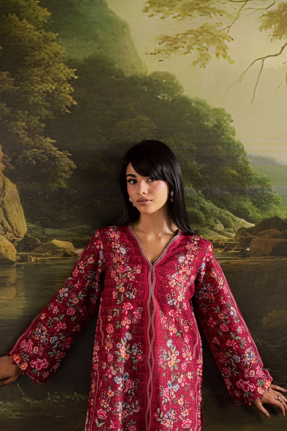 Zim 2Pc - Printed Lawn Dress