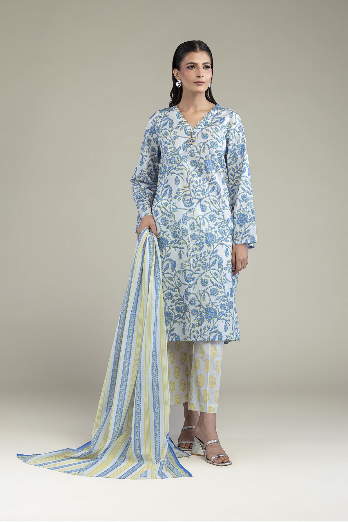 Khaadi - Fabrics 3 Piece