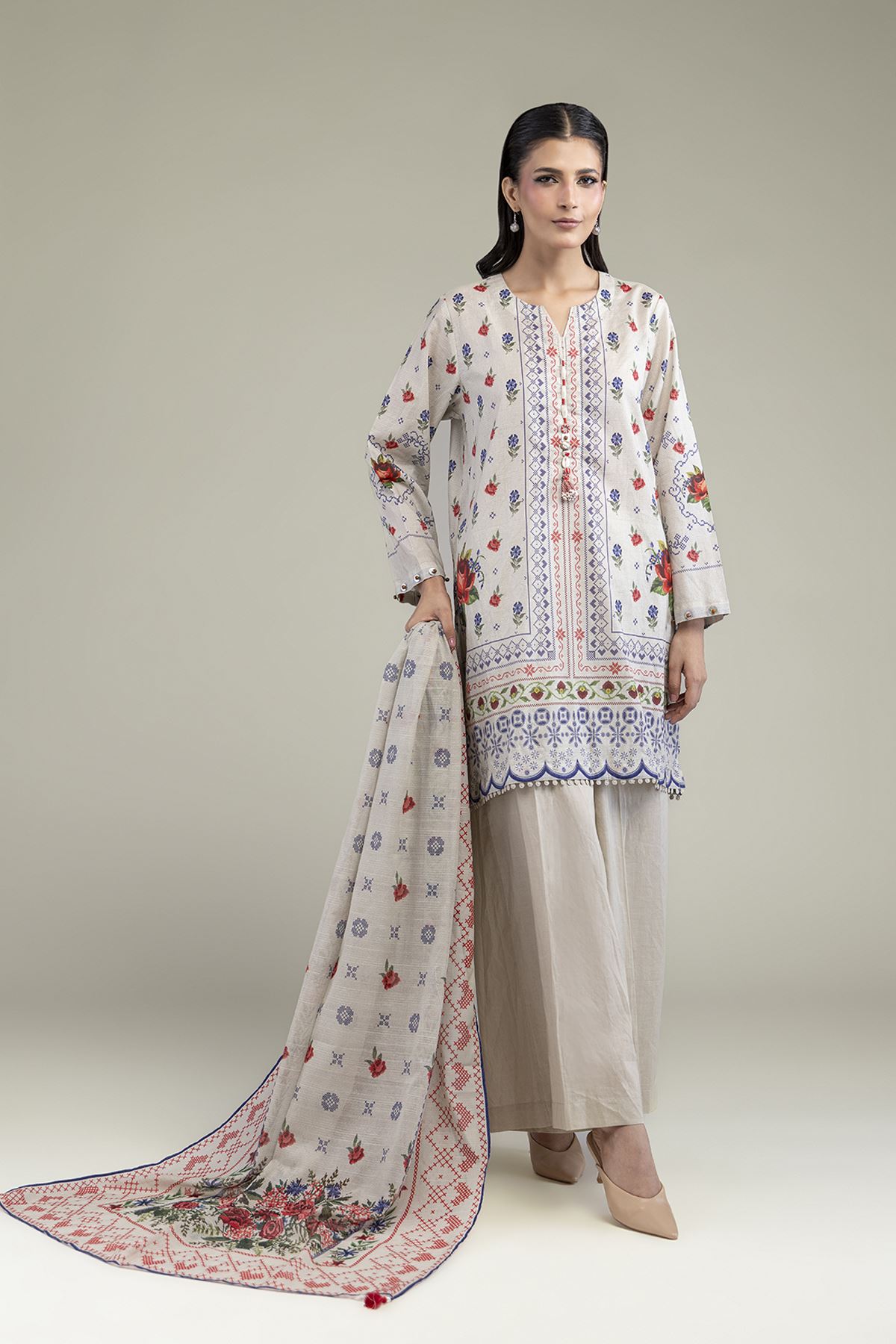 2-Piece Tailored Lawn