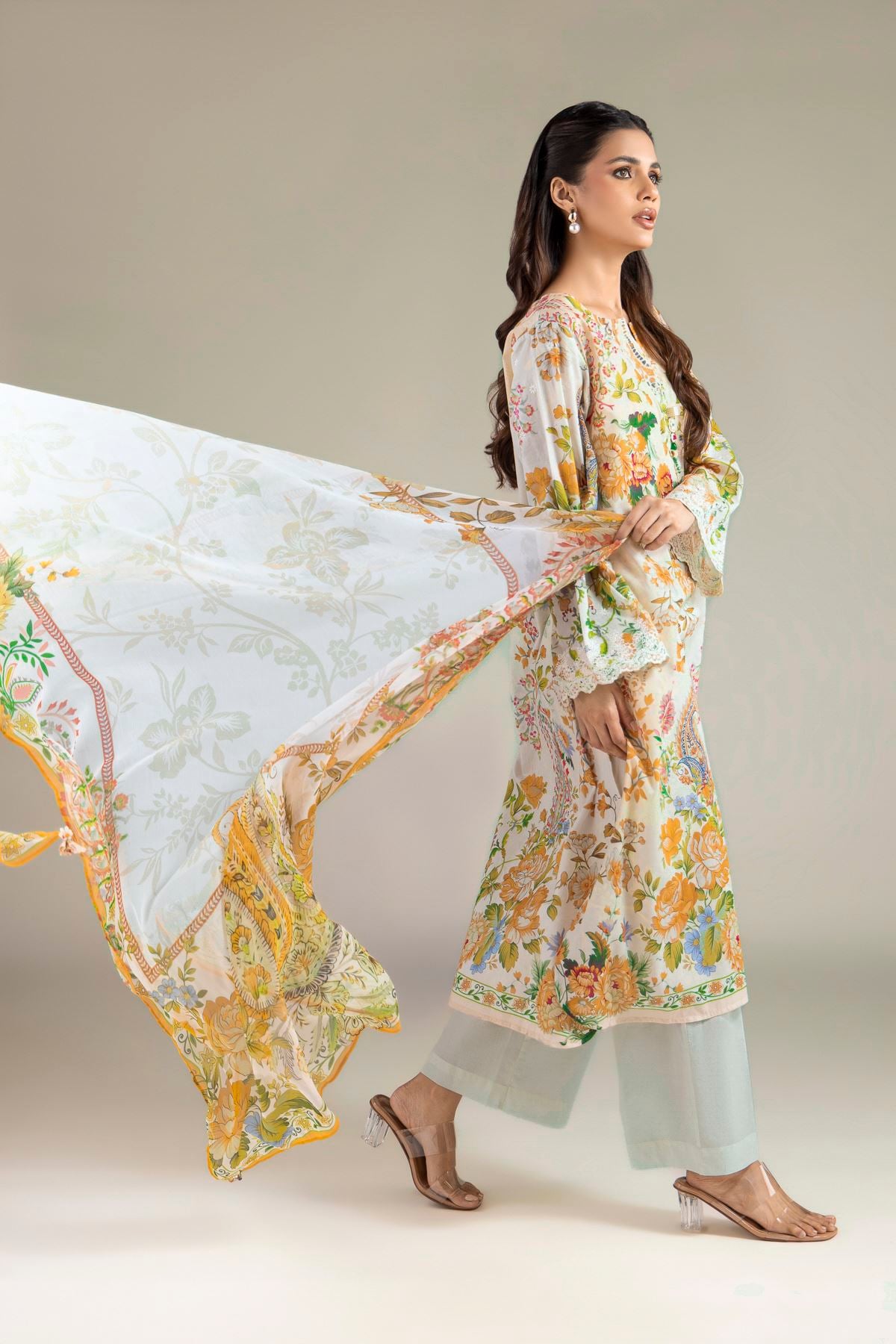 Floral Tailored 3-Piece