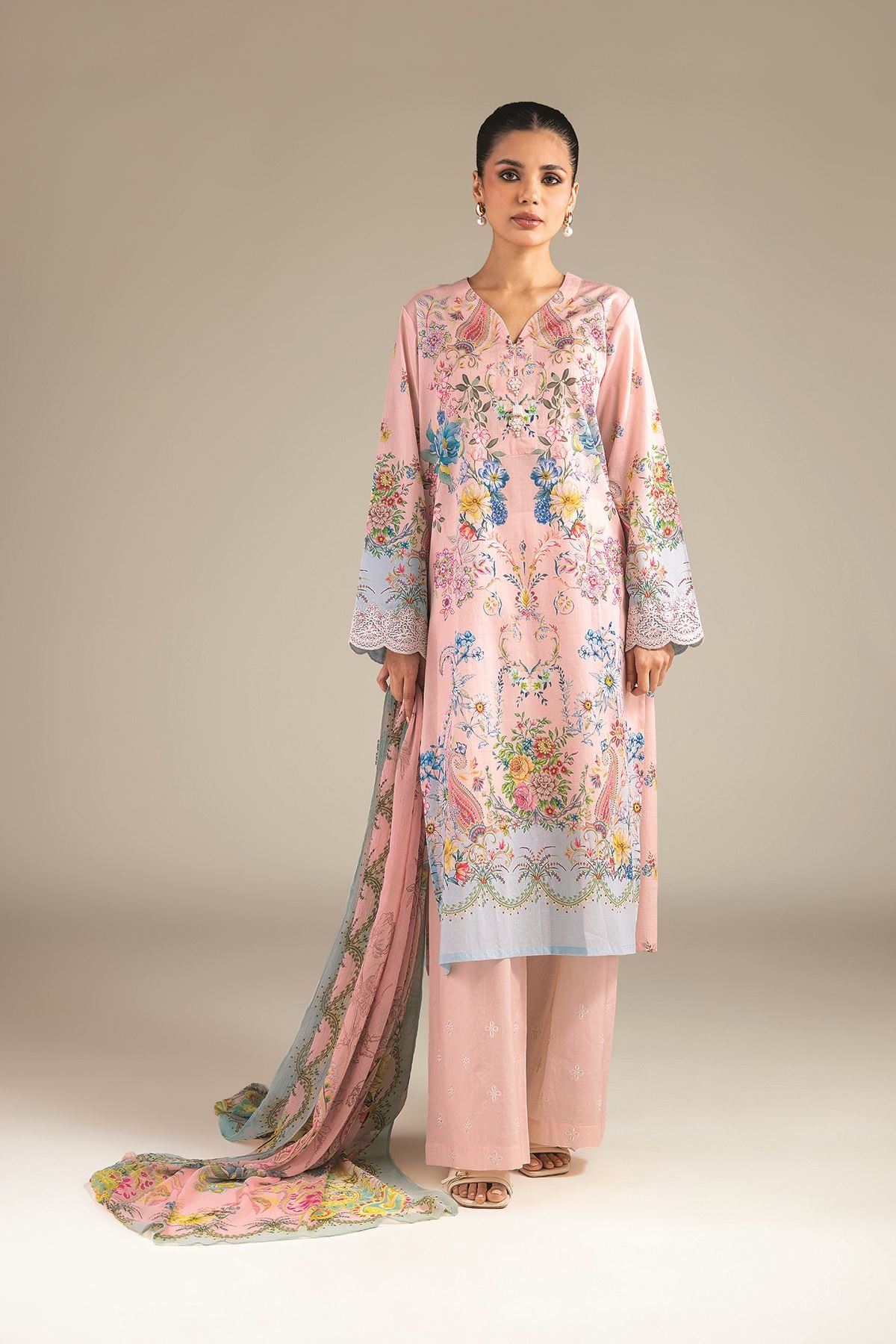 Floral Tailored 3-Piece