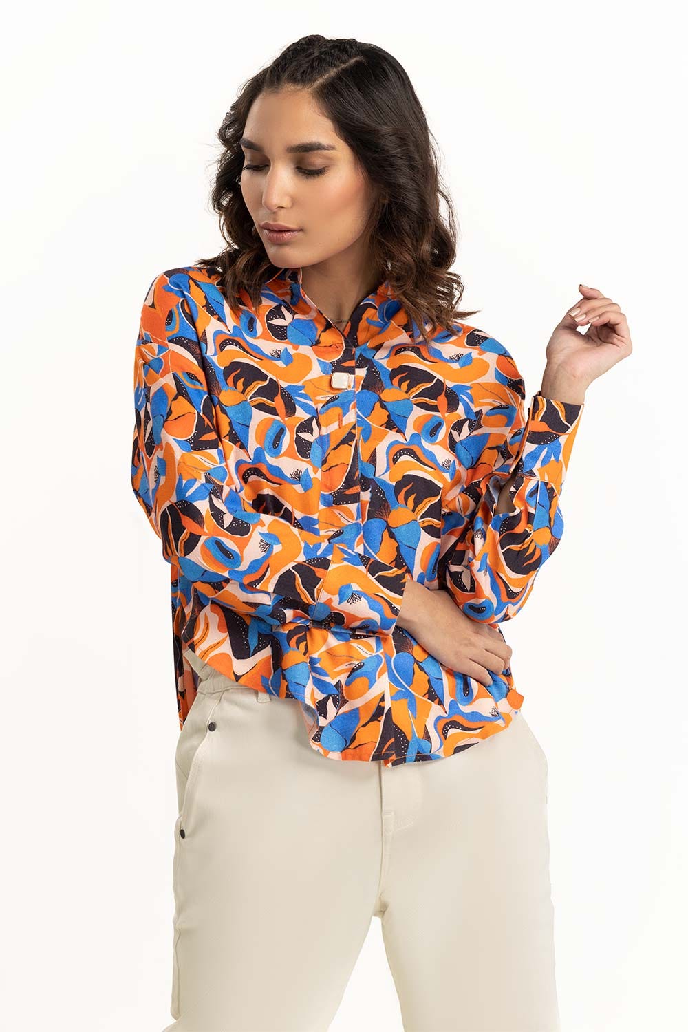 Abstract Print Top