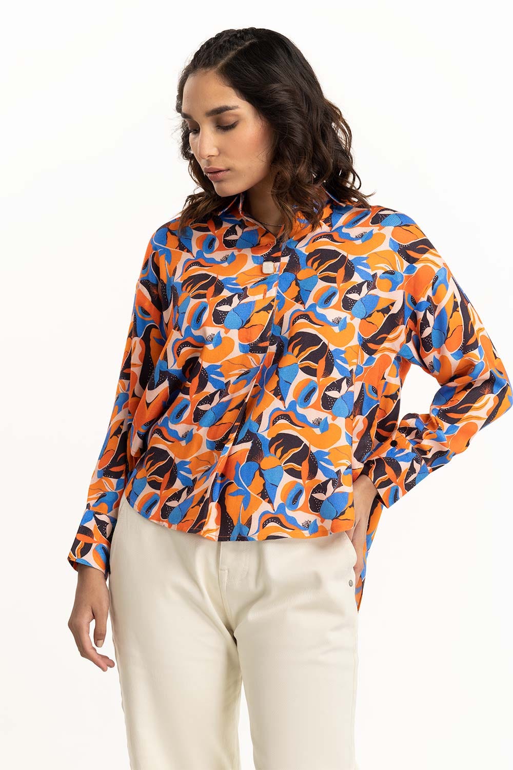Abstract Print Top