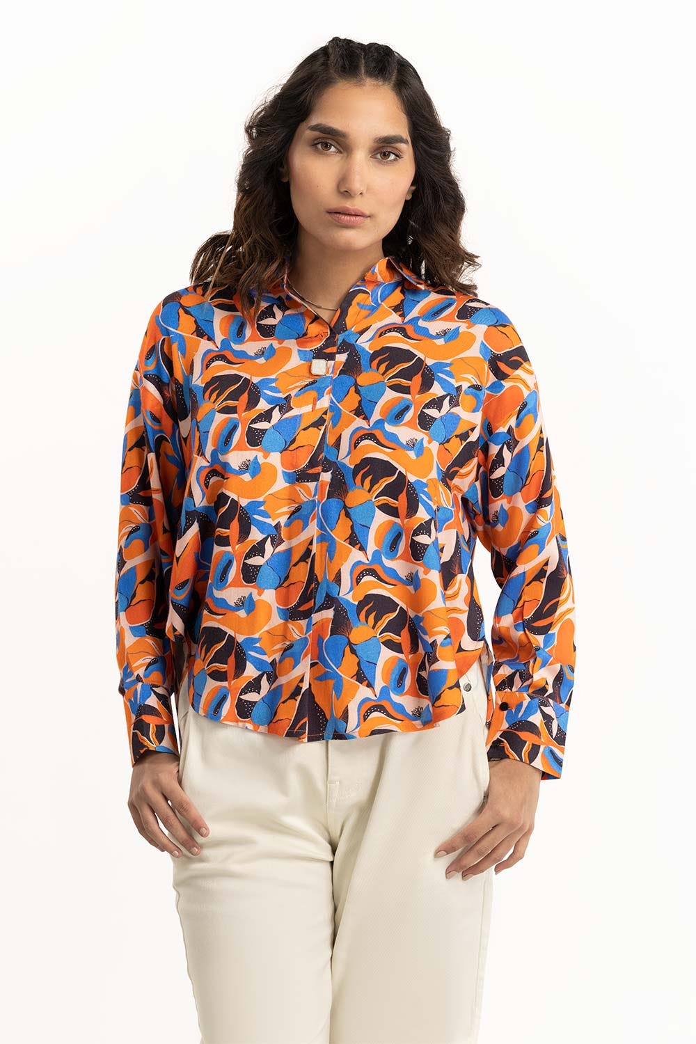 Abstract Print Top