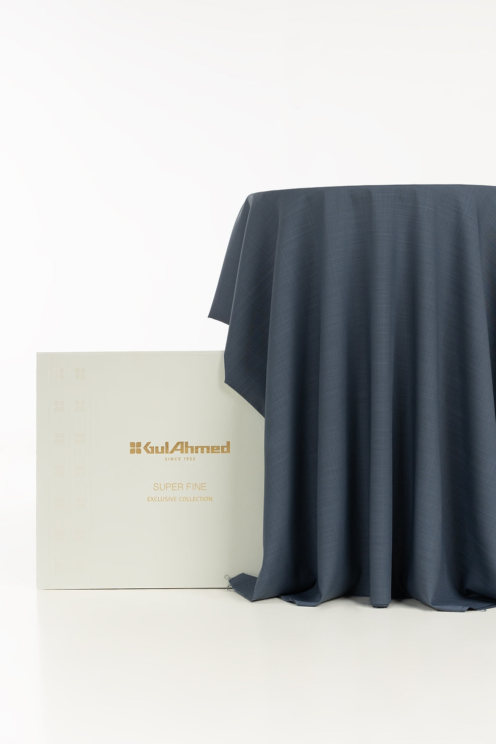 Adorn Unstitched Fabric Blended With Gift Box