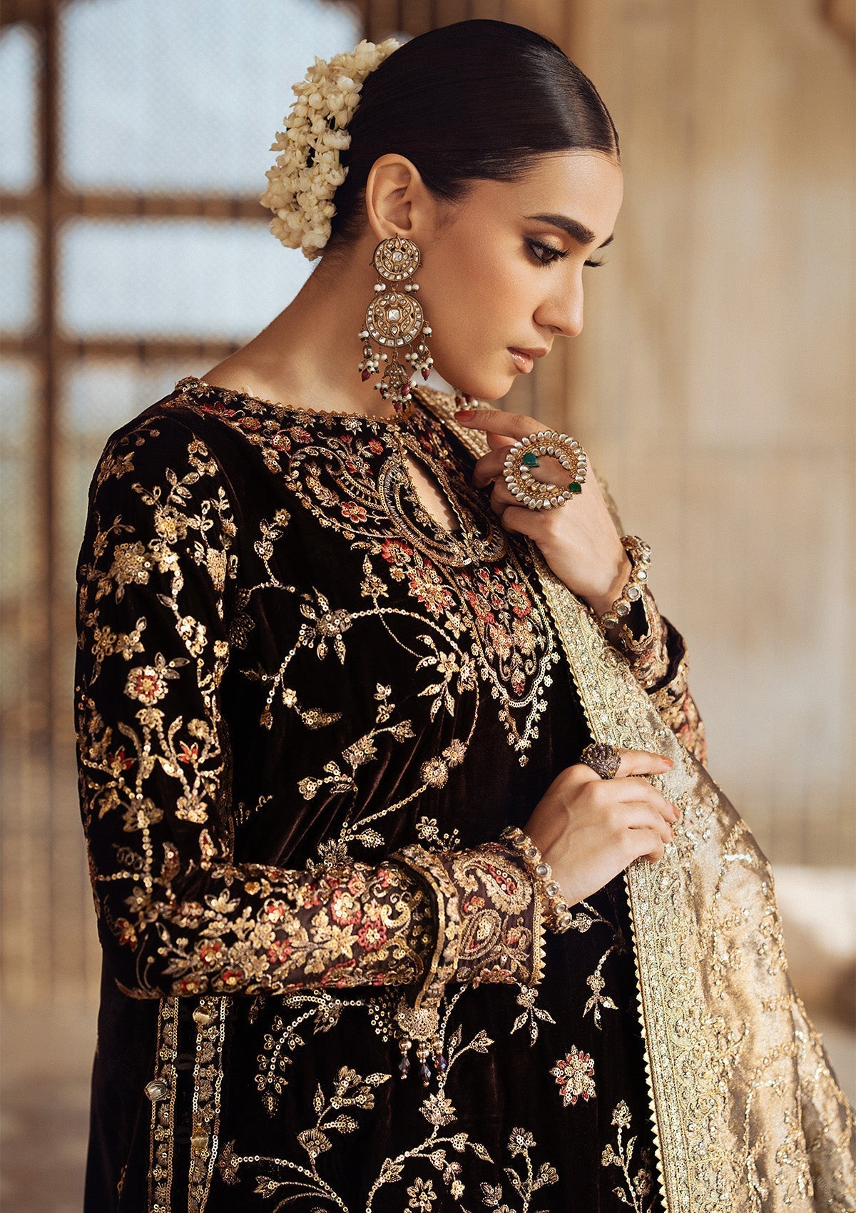 Dastoor Look 09 Style — Mairaz Three-Piece Suit