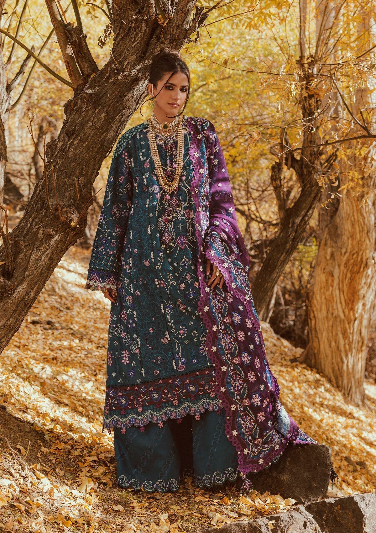 Aik Atelier Vol. 1 Look 02 Style — Mairaz Lawn Suit