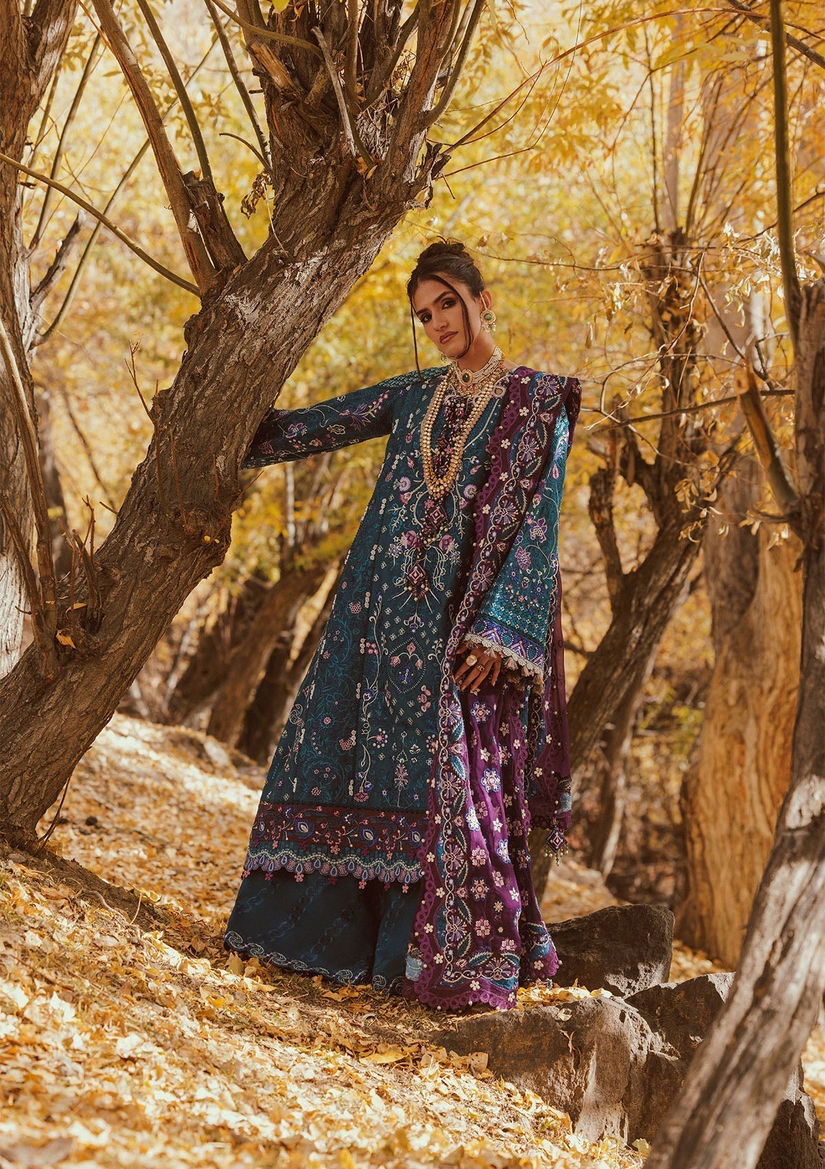 Aik Atelier Vol. 1 Look 02 Style — Mairaz Lawn Suit
