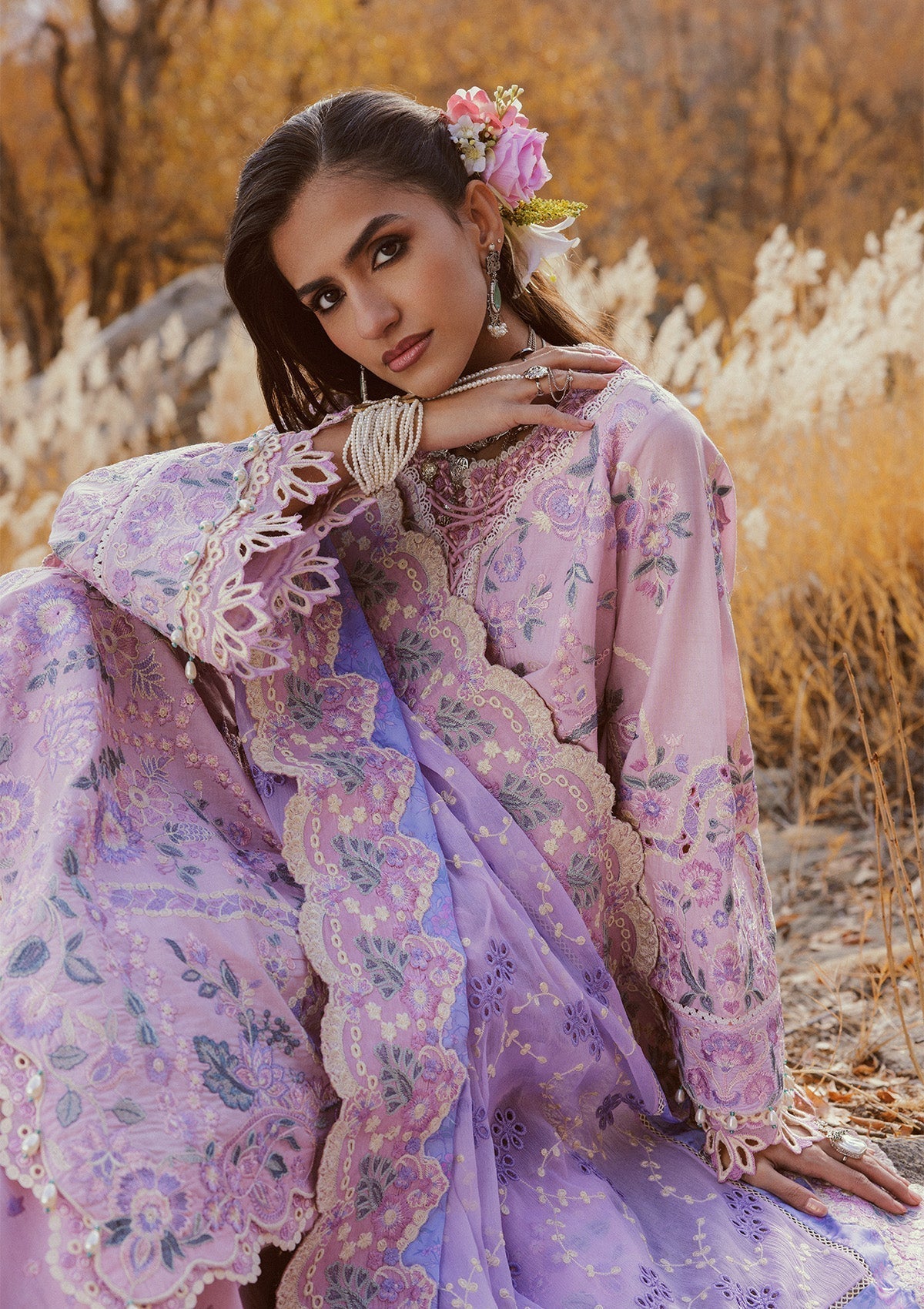 Aik Atelier Look 08 Style — Mairaz Lawn Suit