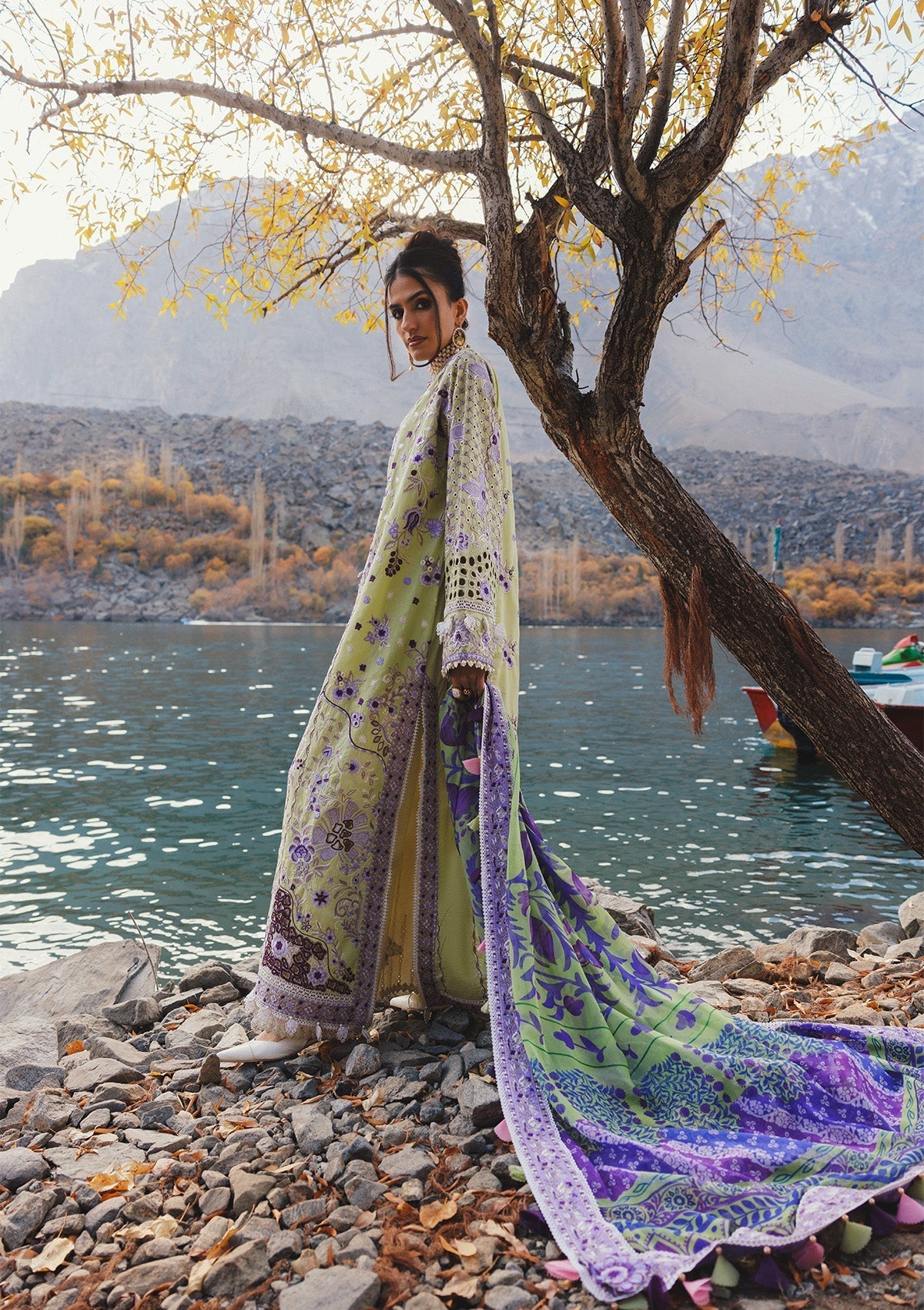 Aik Atelier Look 10 Style — Mairaz Lawn Suit