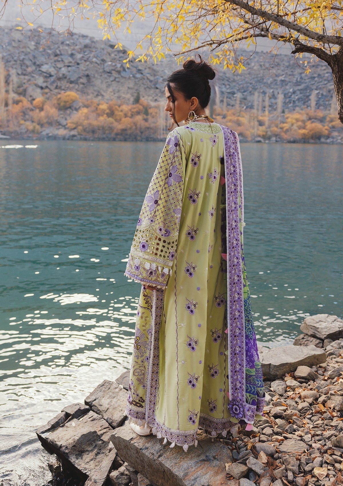 Aik Atelier Look 10 Style — Mairaz Lawn Suit