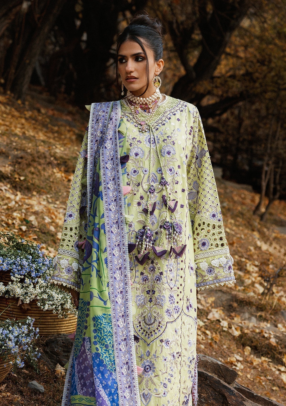 Aik Atelier Look 10 Style — Mairaz Lawn Suit
