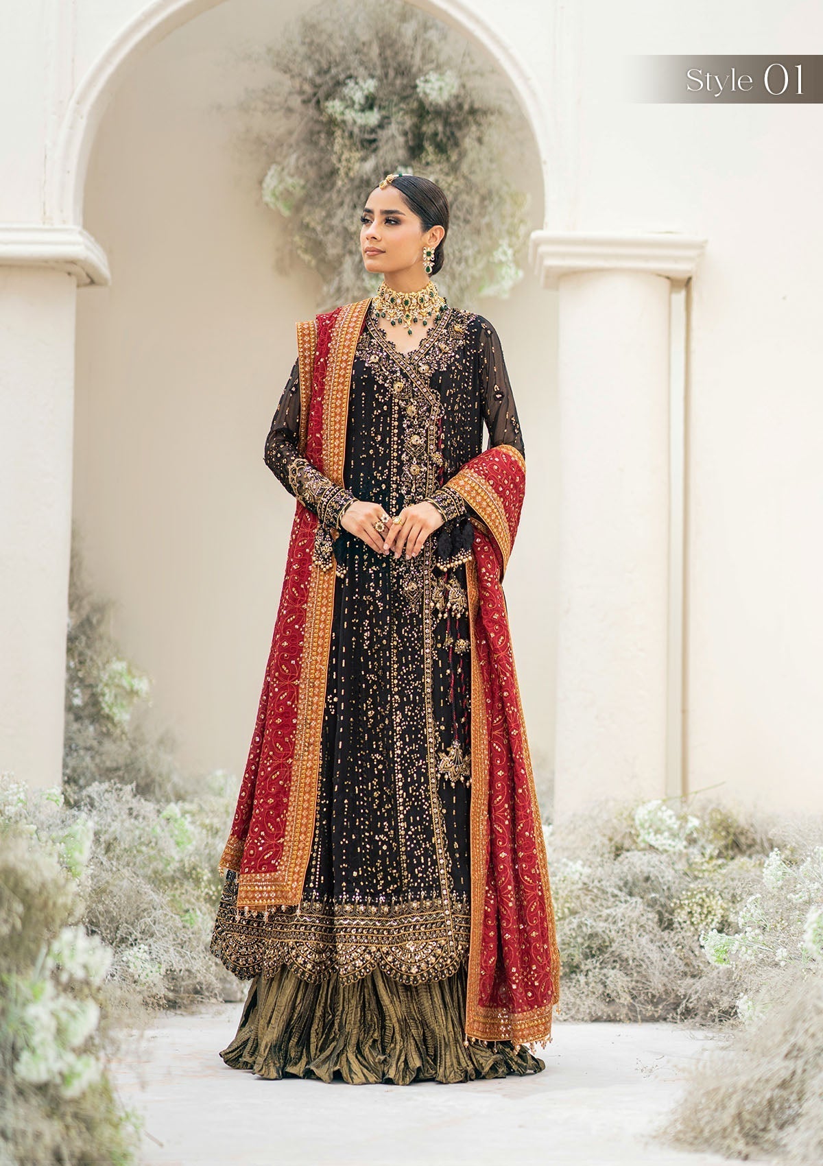 Aik Atelier Look 01 Style — Mairaz Three-Piece Suit