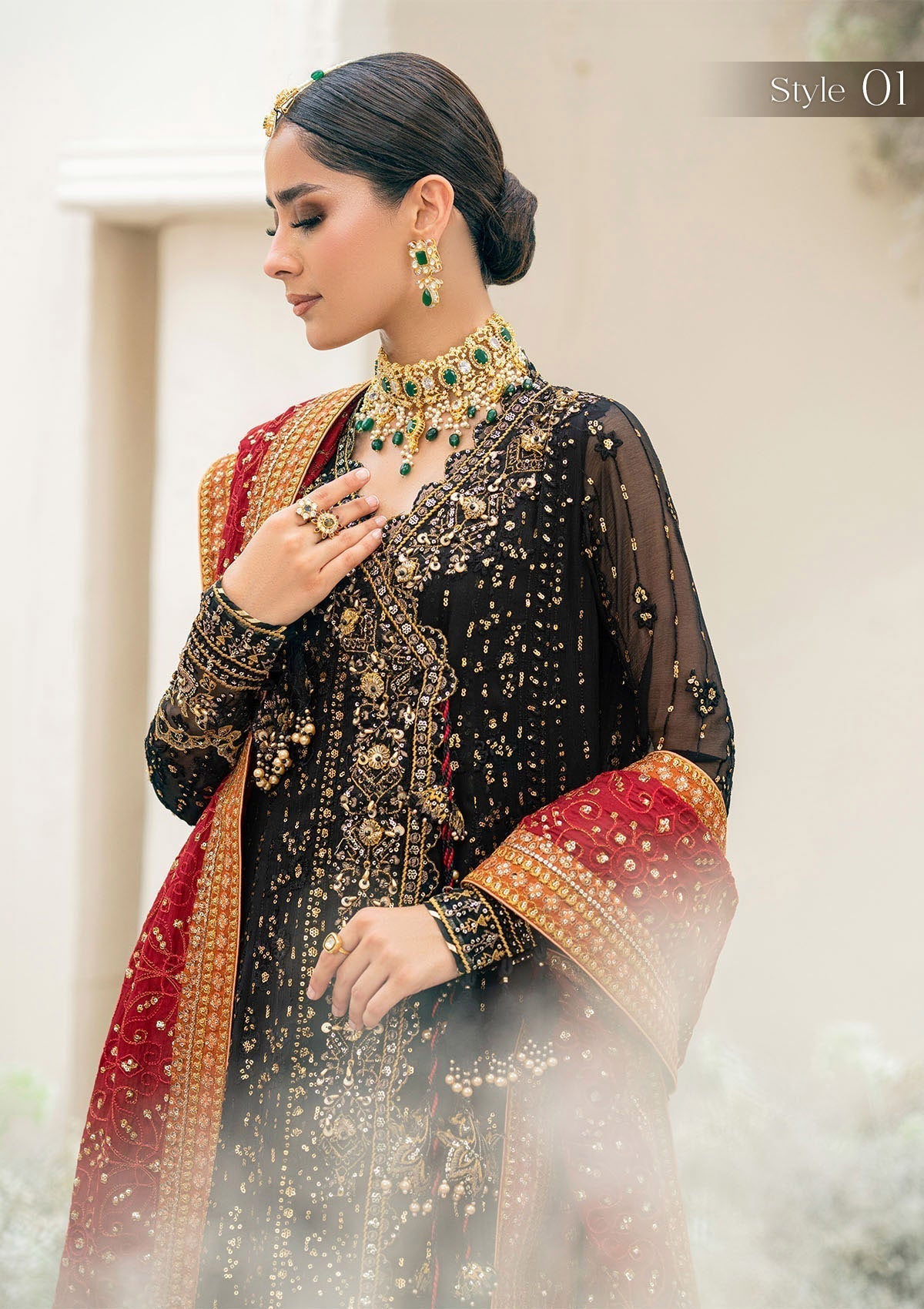 Aik Atelier Look 01 Style — Mairaz Three-Piece Suit