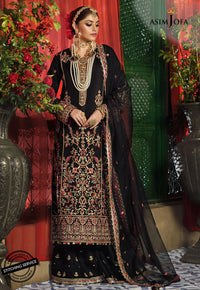 AJR-16 EMBROIDERED SILK 3 PCS