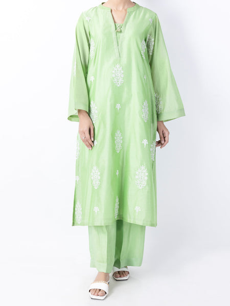 Light Green Modal 2Pc Stitched - AL-2PS-LKS-949B