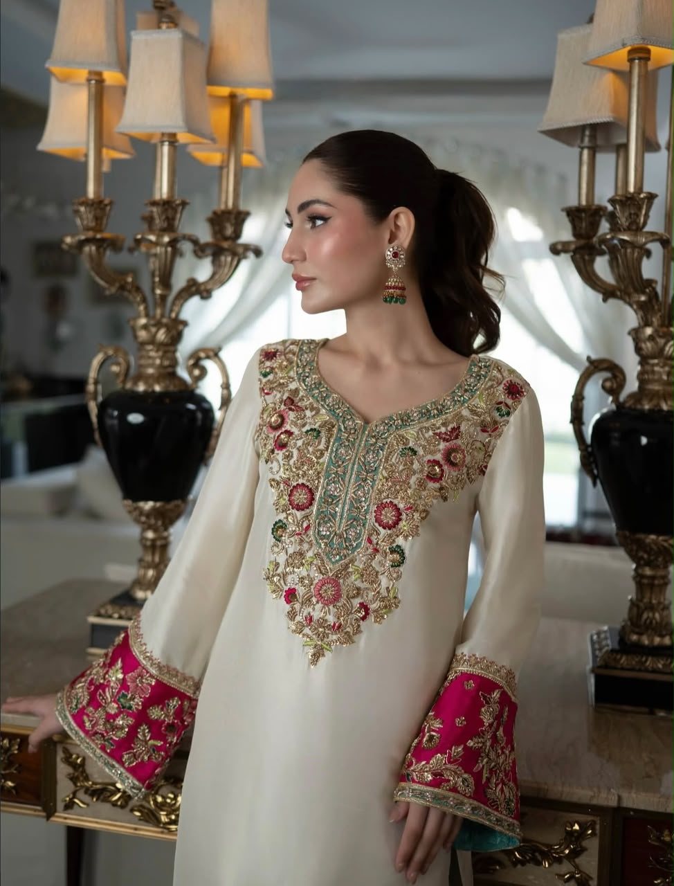 Aleena Khan Noor e Nazar Style