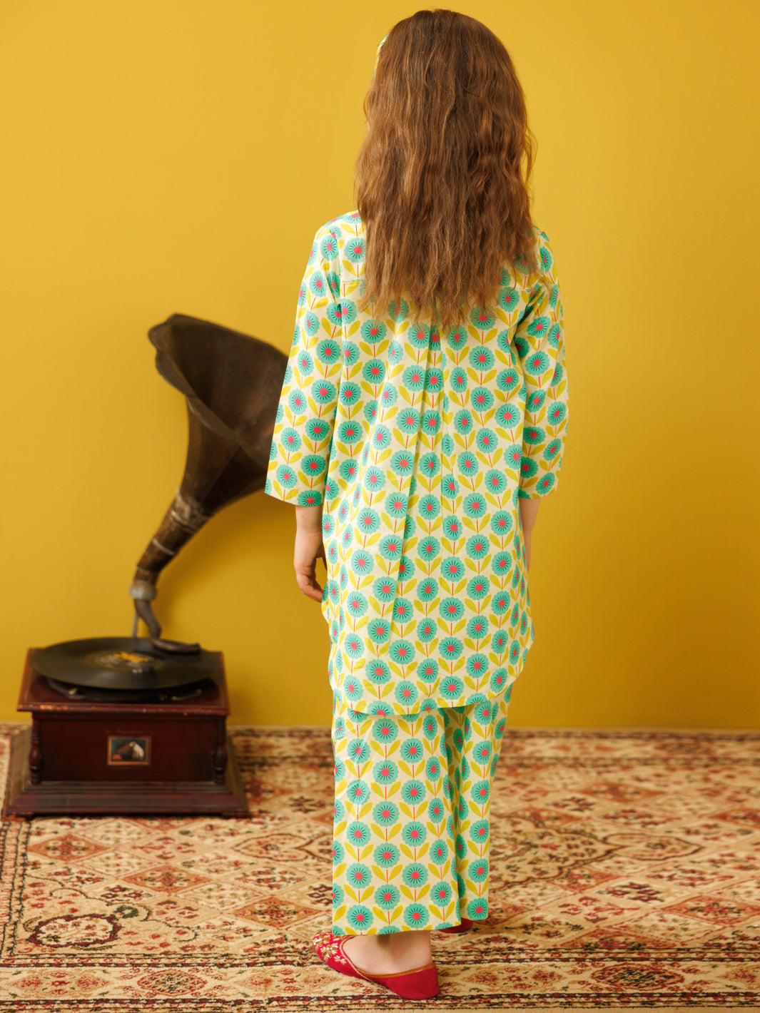 Light Green Lawn 2 Piece Stitched - ALGR-2PS-LKS-1023