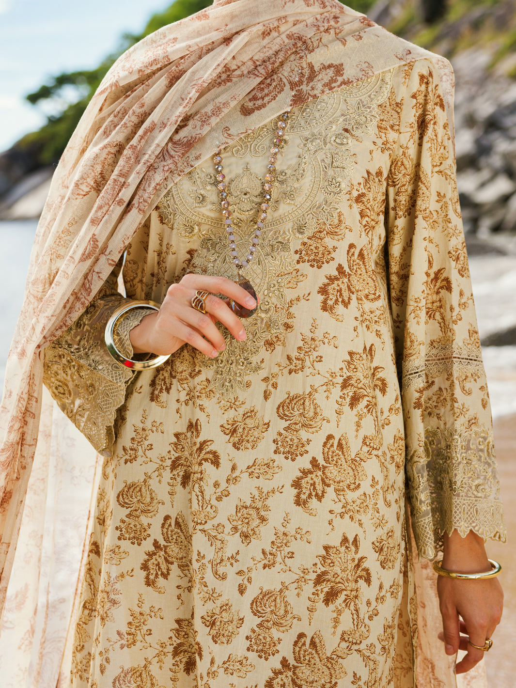 Pistachio Green Lawn 3Pc Unstitched - ALP-3PS-1810