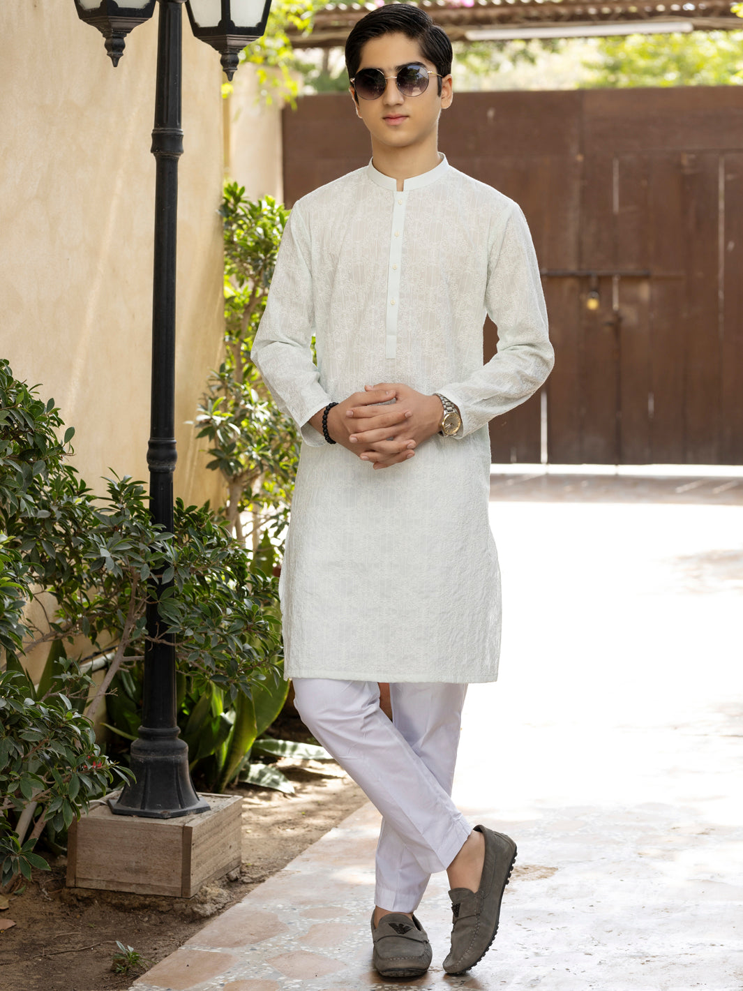 Pastel Green Cotton Kurta - ALT-K-025A