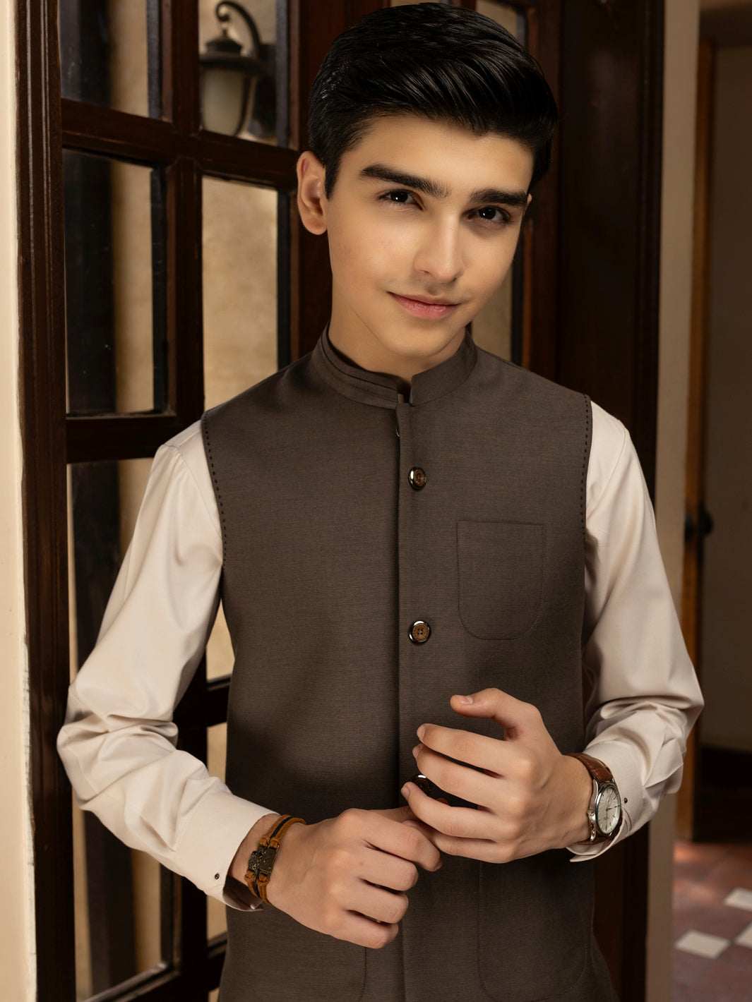 Grey Blended Waistcoat - ALT-WC-017
