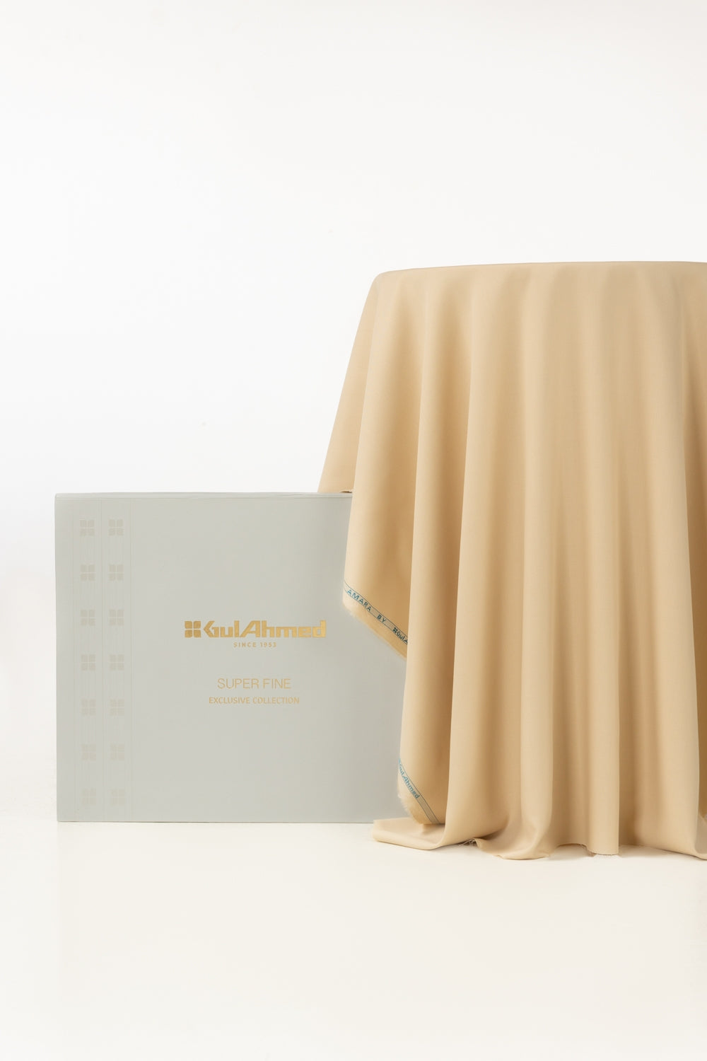 Amara Unstitched Fabric Blended With Gift Box