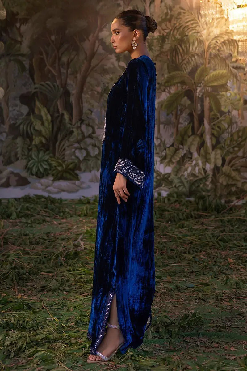 Anaya Velvet Luxe Jalabiya by Alizay Saad