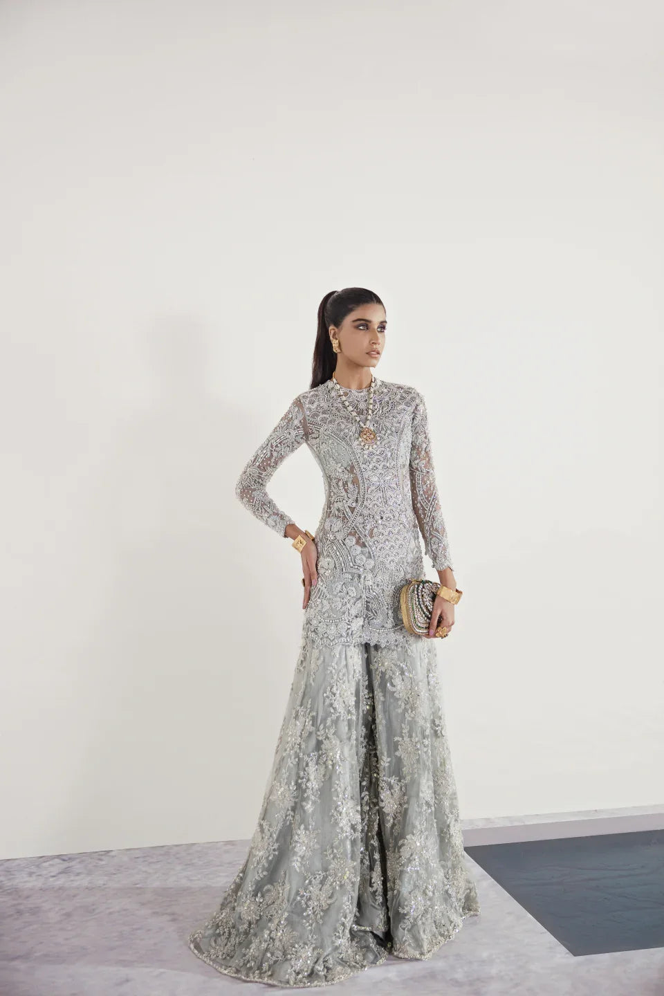 Arzoo (white)- Ready To Wear